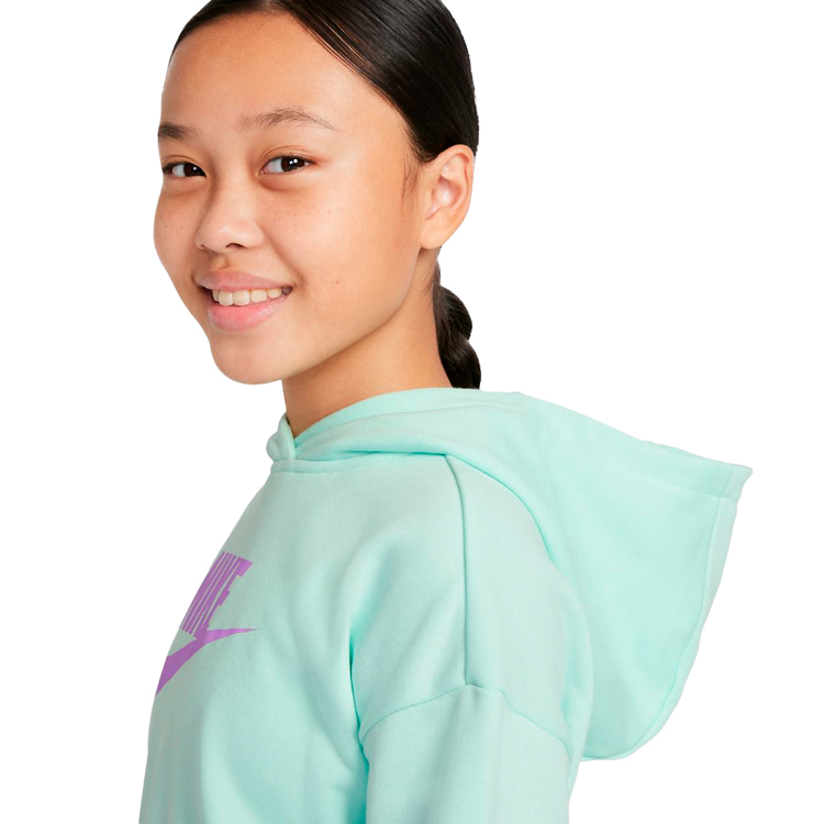 Толстовка Nike G NSW CLUB FT CROP HOODIE HBR photo 5